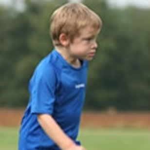 The littlest soccer kids