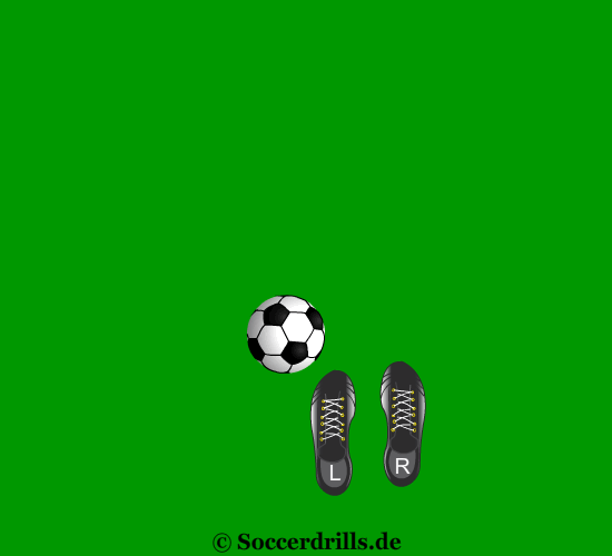 Our soles control the play quite well